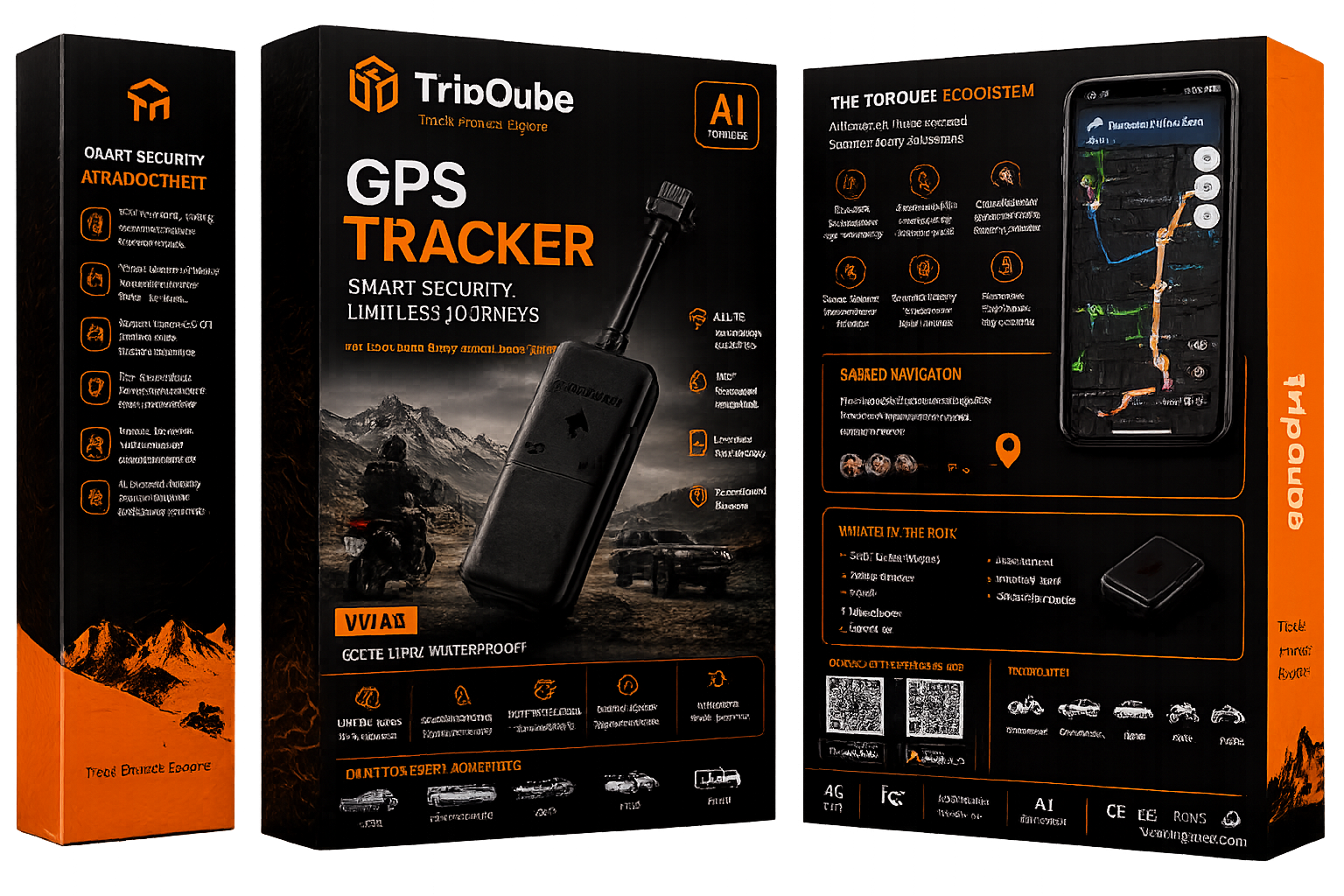 TripQube GPS Tracker device