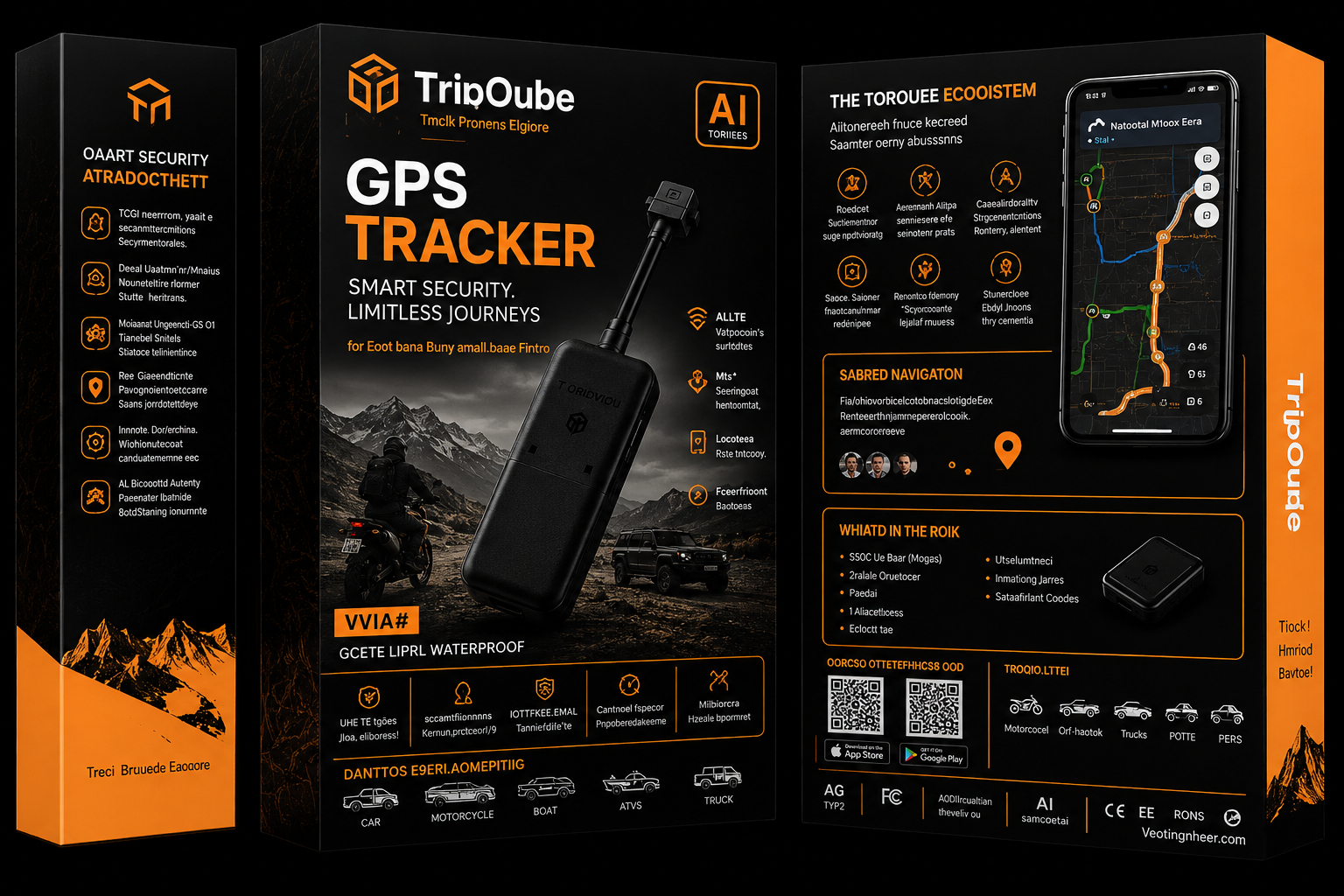 TripQube GPS Tracker device