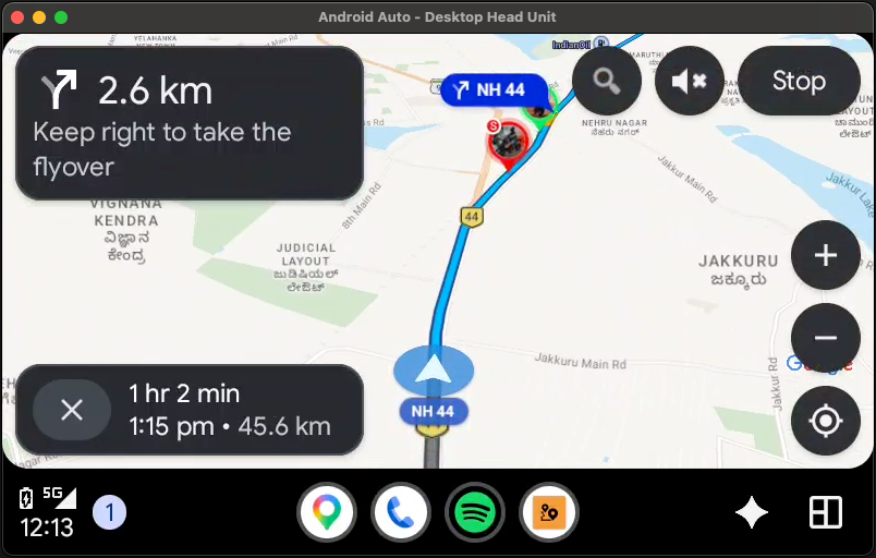 TripQube turn-by-turn guidance on Android Auto